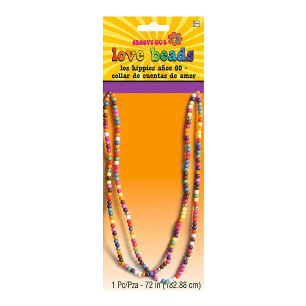 60-talls Hippie Perlehalskjede