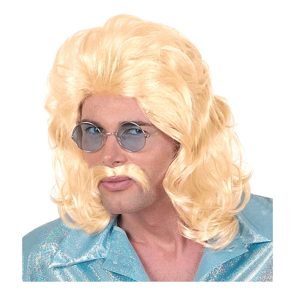 70-talls Blond Parykksett