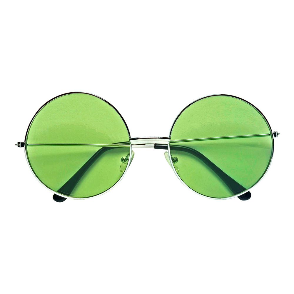 70-talls Briller Hippie Grønn