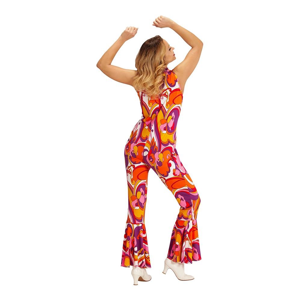 70-luvun tyttö Jumpsuit Naamiaisasu