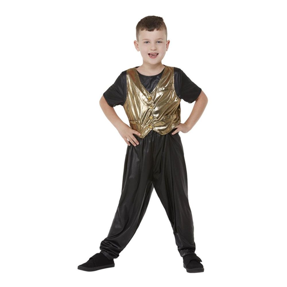 80'er Disco King Guld Børnekostume