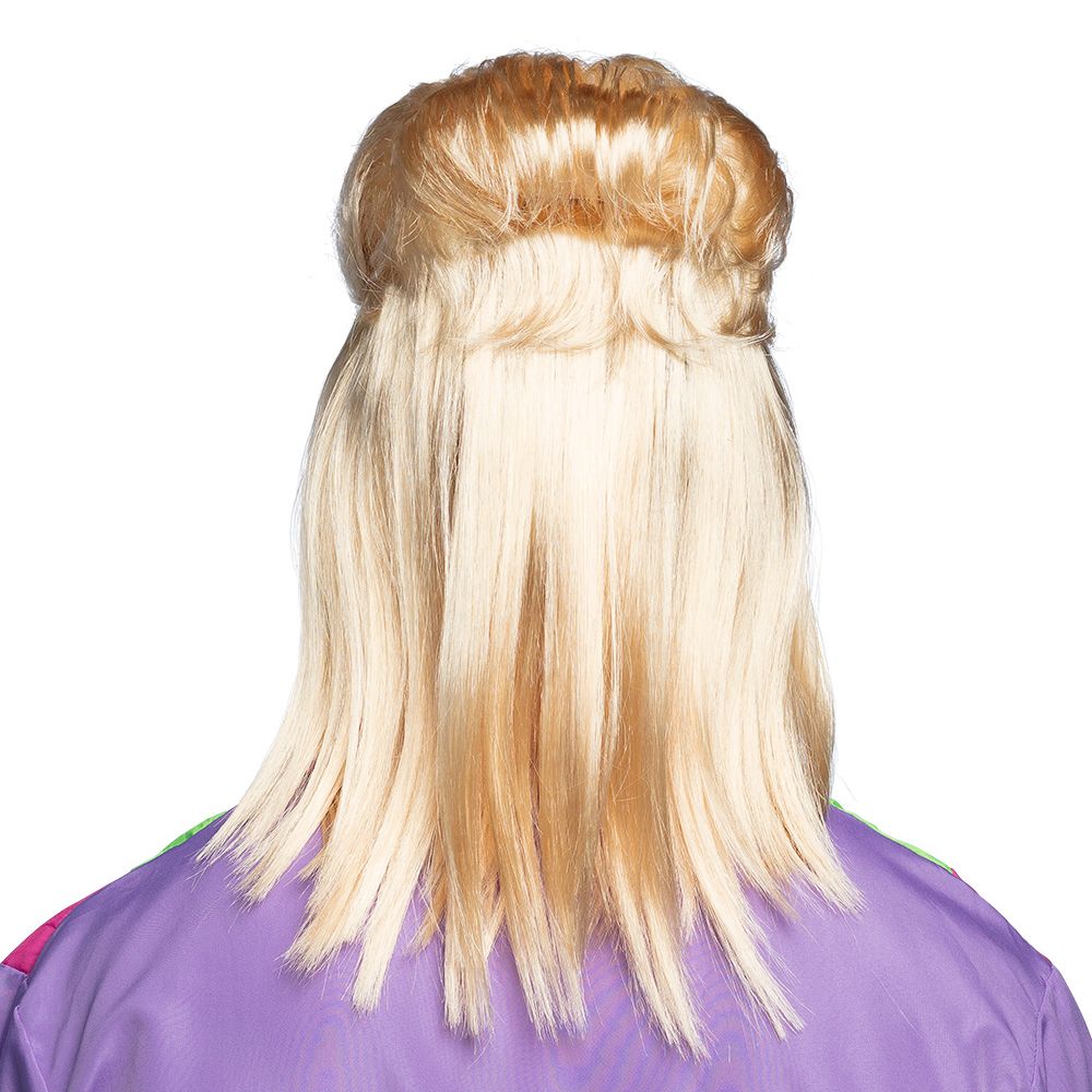 80’er Hockeyhår Blond Paryk