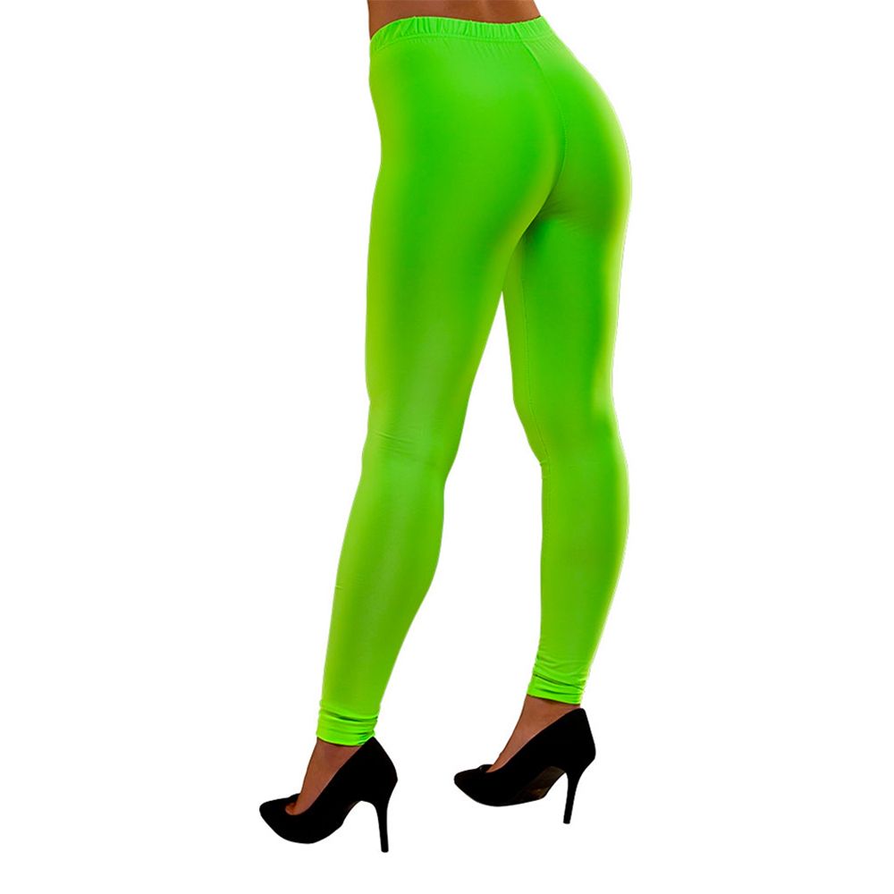 80-talls Leggings Neongrønne