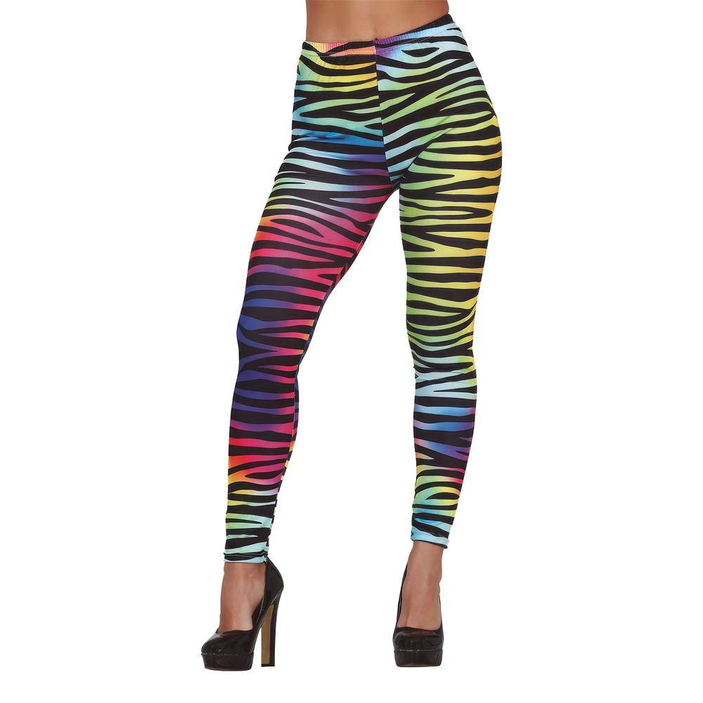 80-talls Leggings Tigermønster