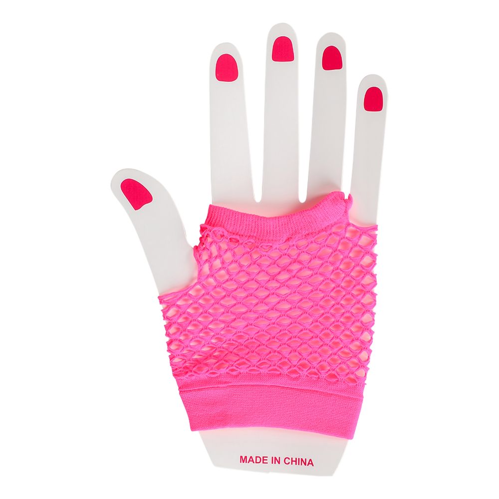 80-talls Nettinghansker Korte Rosa
