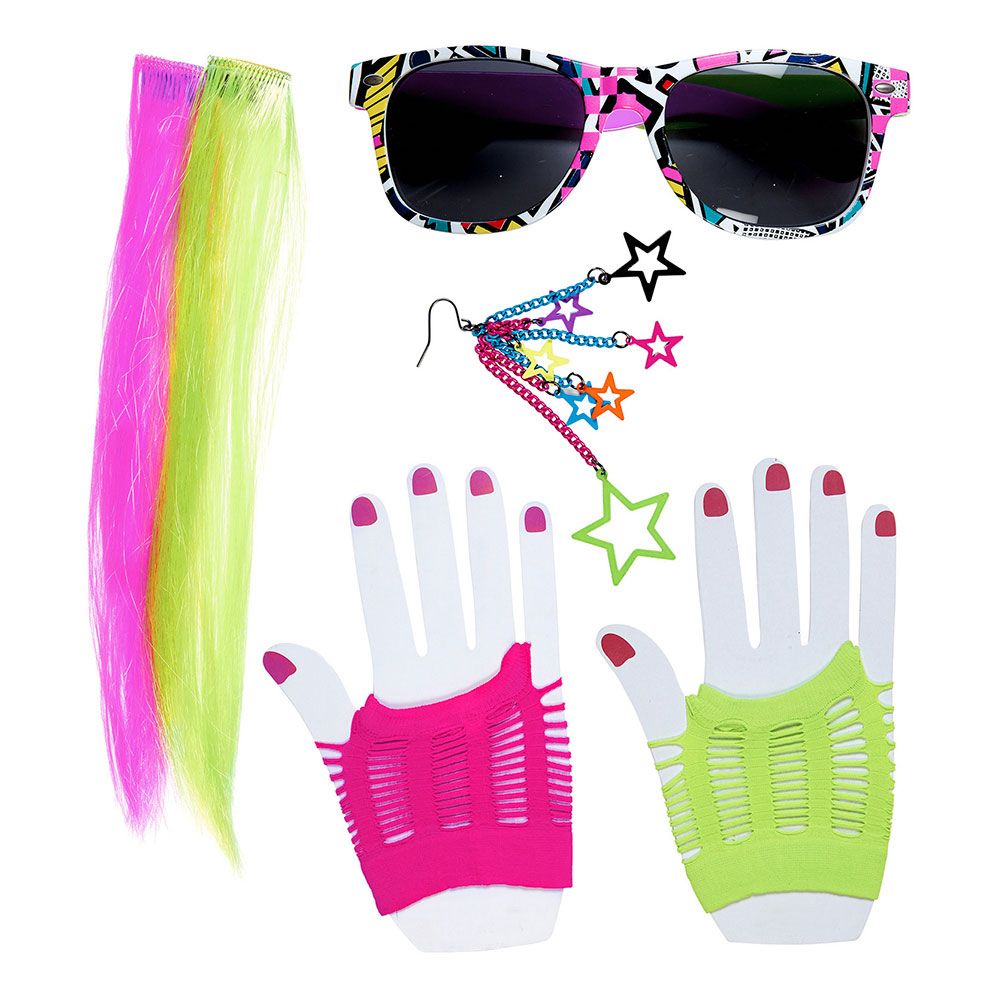 80-luvun Neon Asustesetti