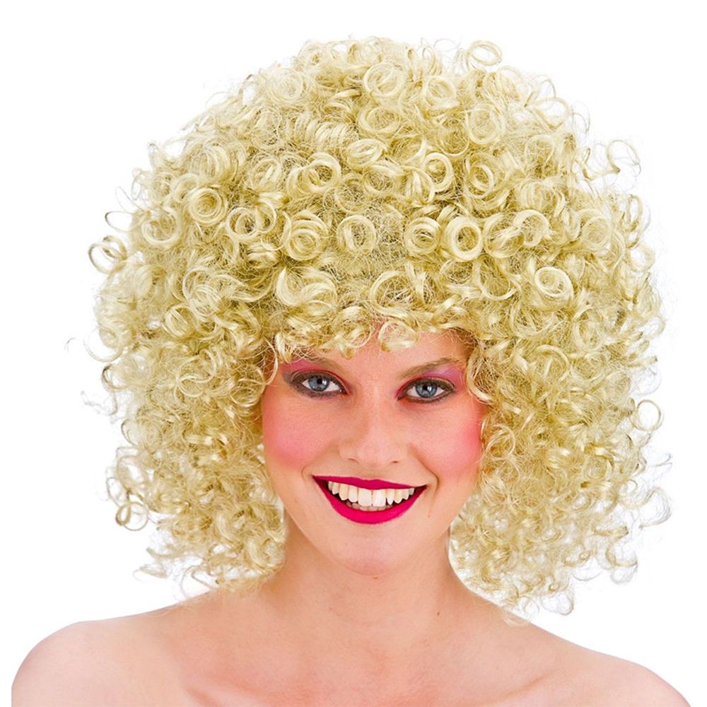 80-talls Permanent Blond Parykk