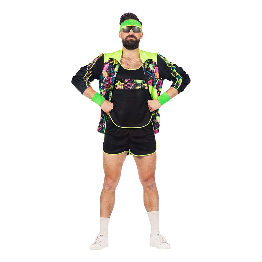 80-talls Retro Aerobics Gutt Kostyme