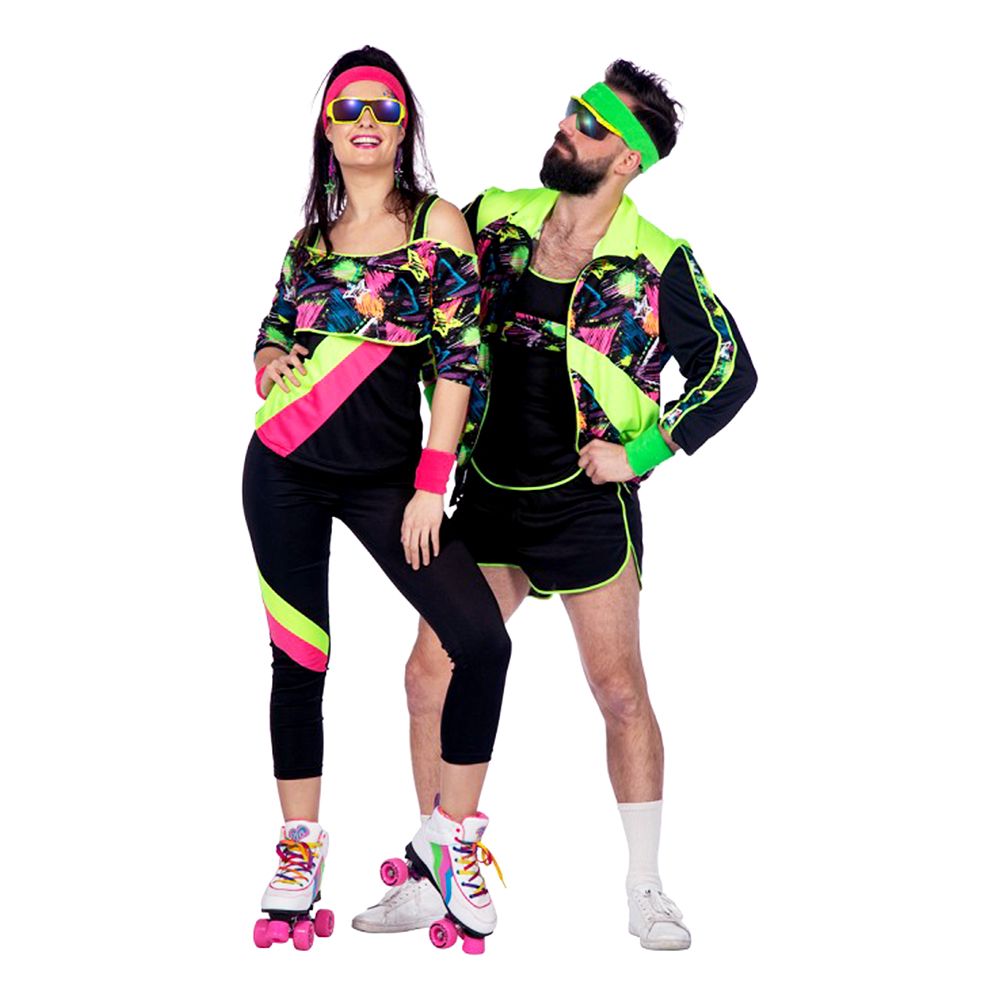 80-talls Retro Aerobics Gutt Kostyme
