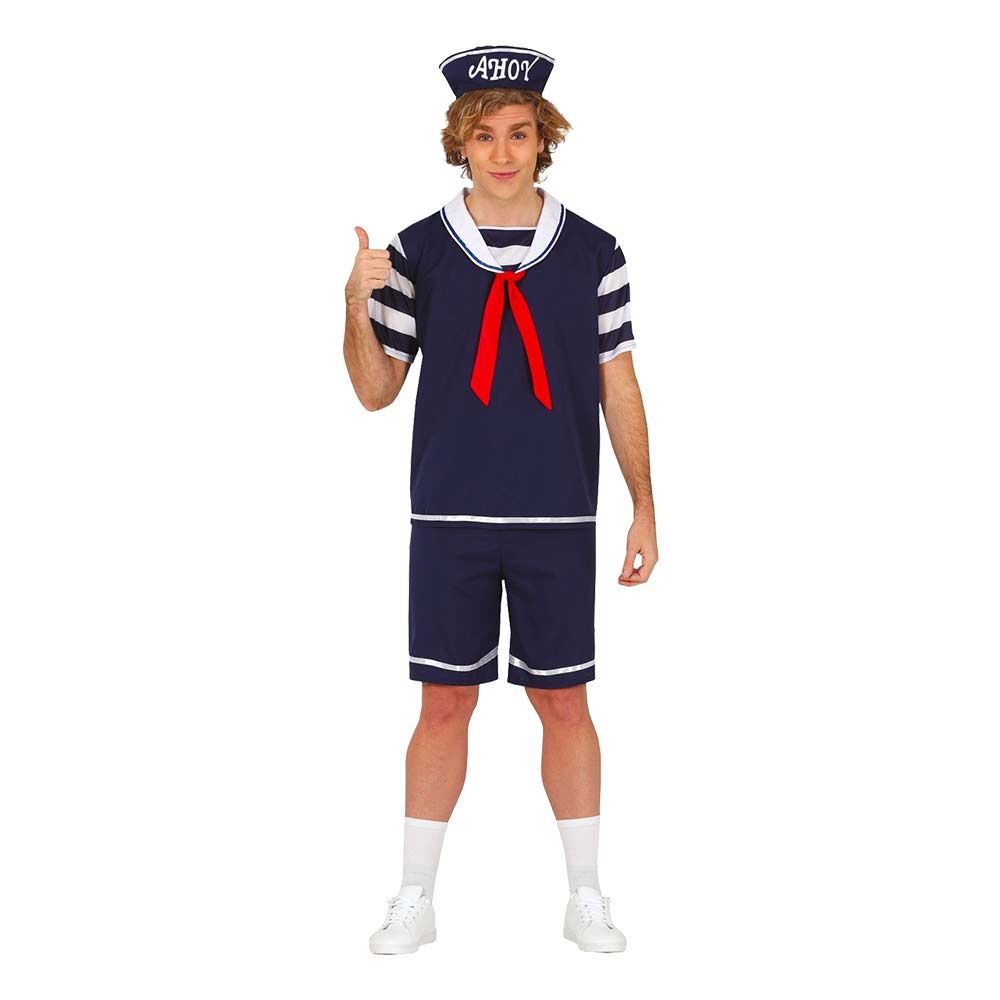 80'er Sømand Kostume