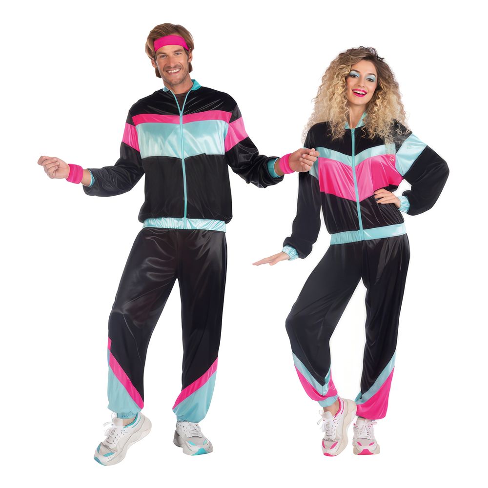 80-talls Svart Grilldress Herre Kostyme
