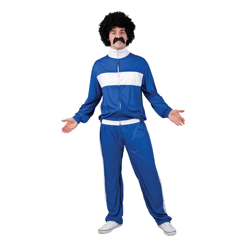 80-talls Grilldress Blå Kostyme