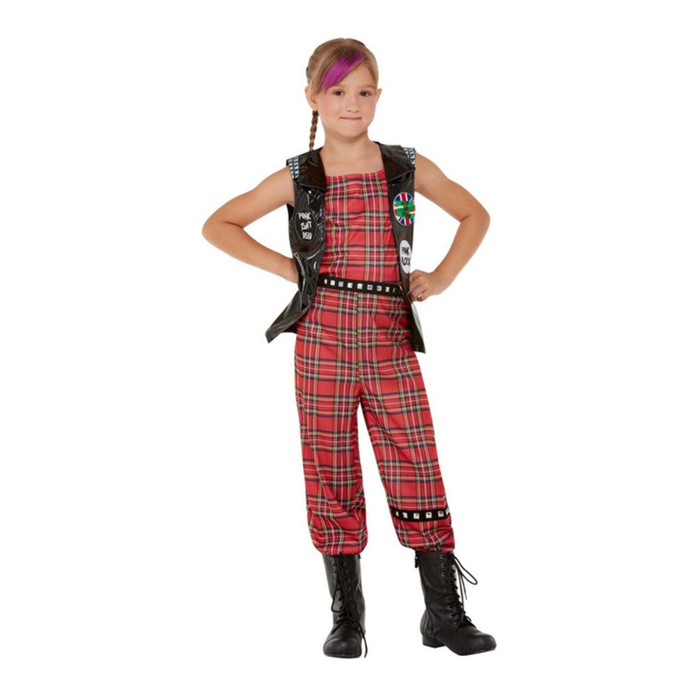 90-luvun Punk Lasten Naamiaisasu