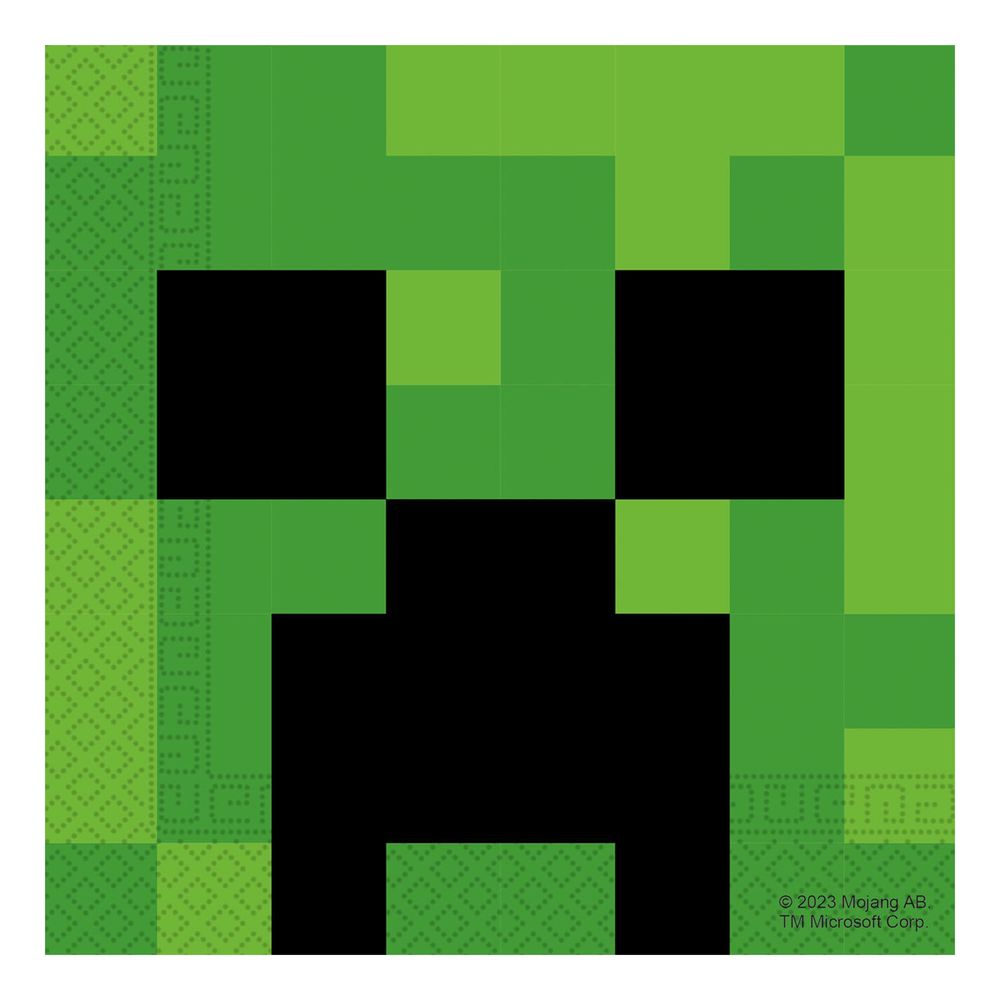 Servietter Minecraft
