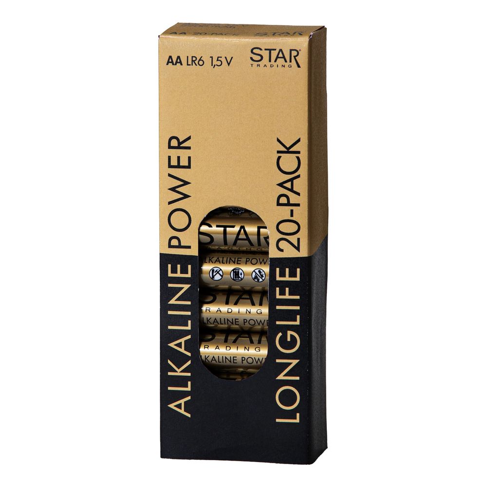 ST Power Alkaline AA-paristot