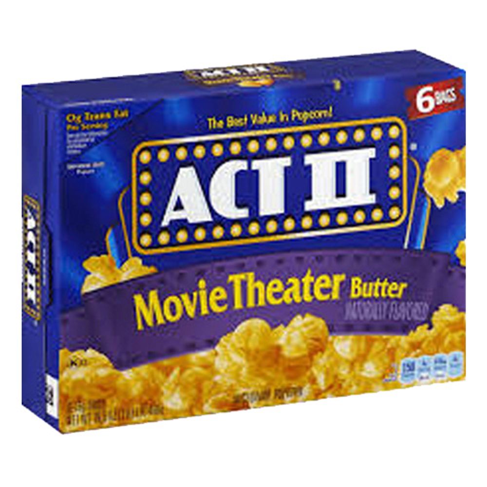 ACT II Movie Theater Butter Popcorn