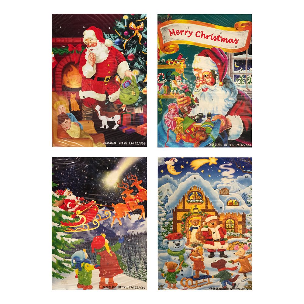 Chokladkalender Julmotiv