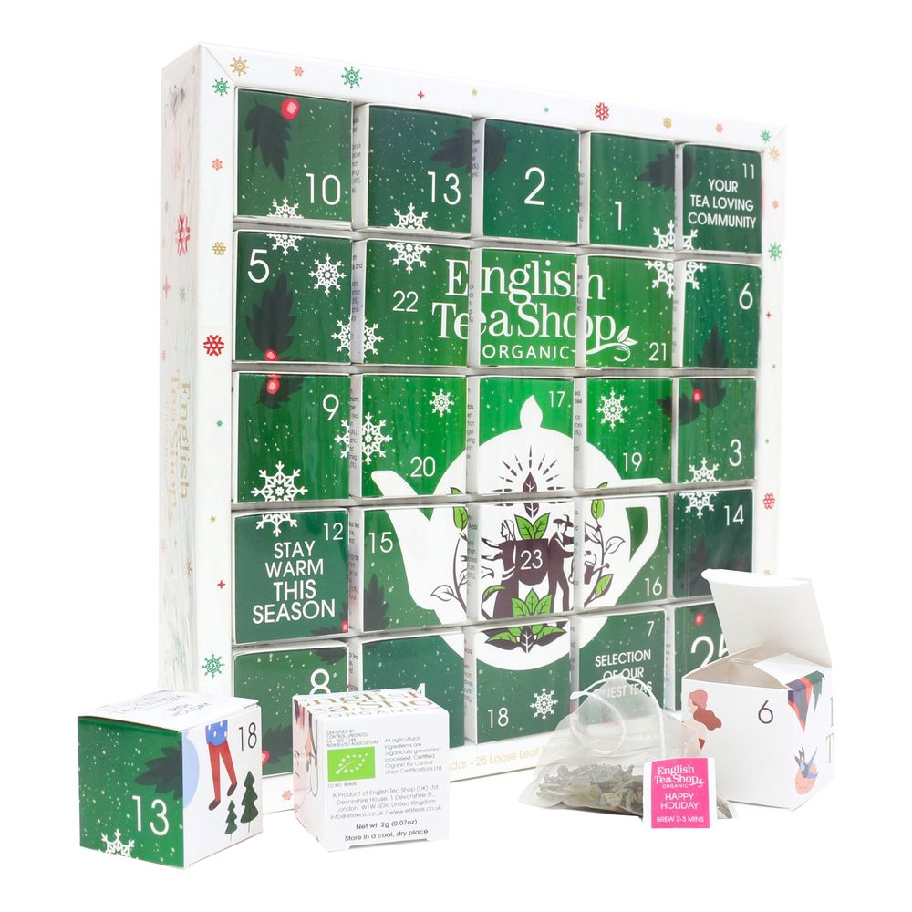 Adventskalender English Tea Shop Puzzle Box Grön
