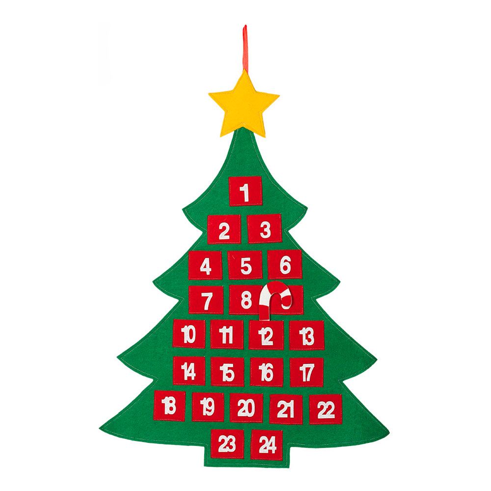 Adventskalender Juletre Hengende