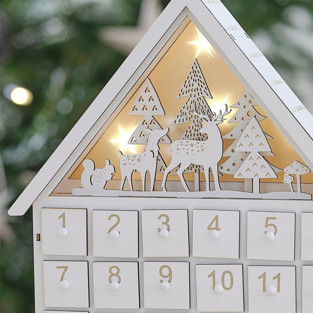 Adventskalender Boks med LED