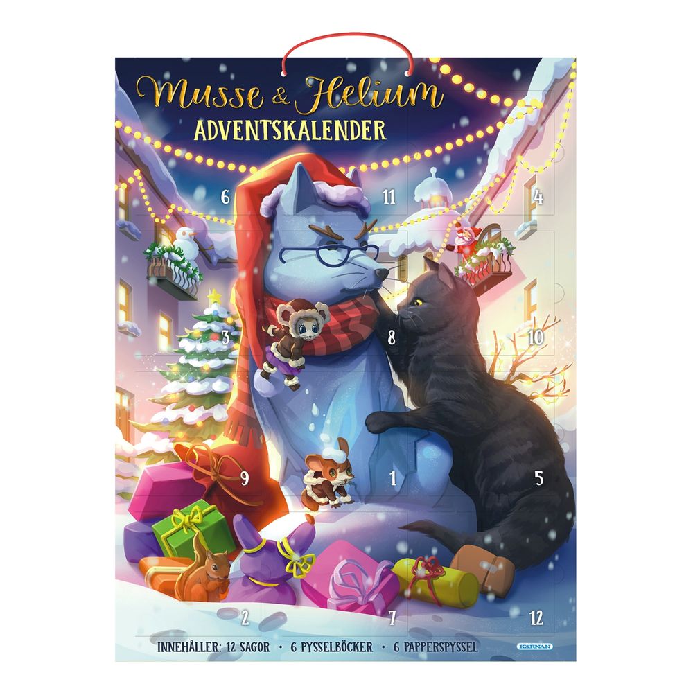 Adventtikalenteri Musse & Helium