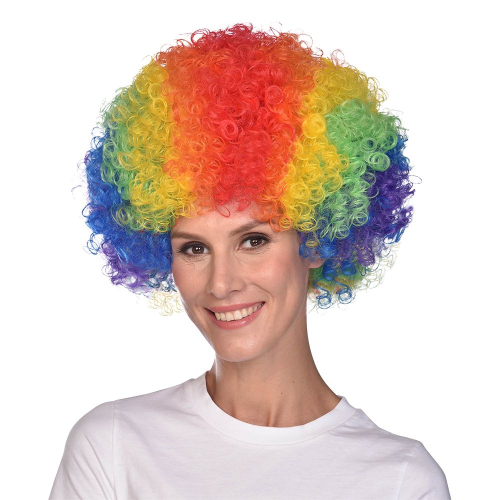 Afroparykk Regnbue