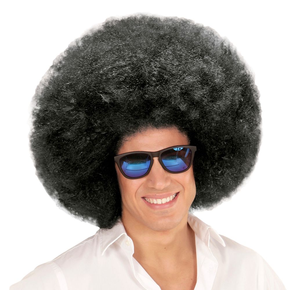 Afroparykk Svart