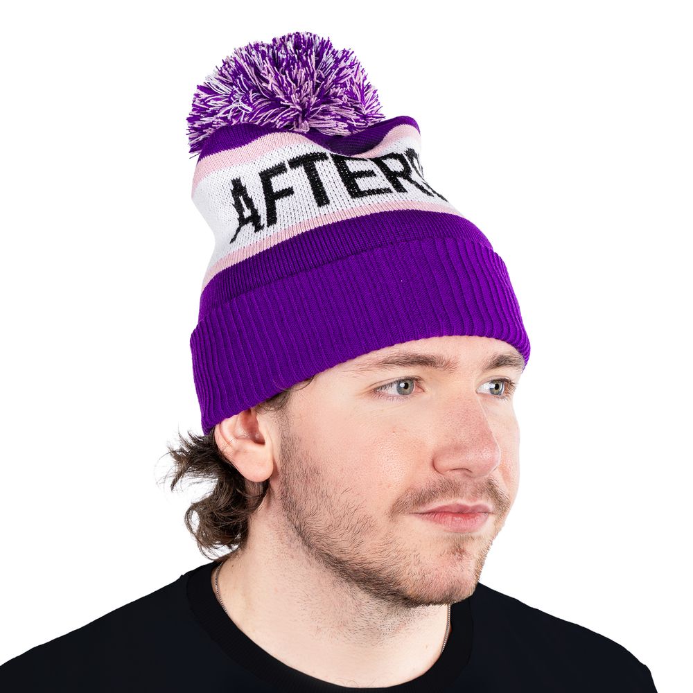 Afterski Mössa Lila