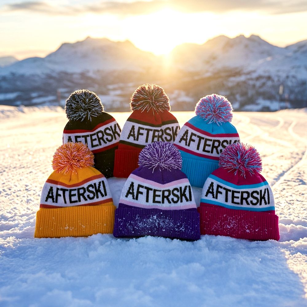 Afterski Mössa Turkos