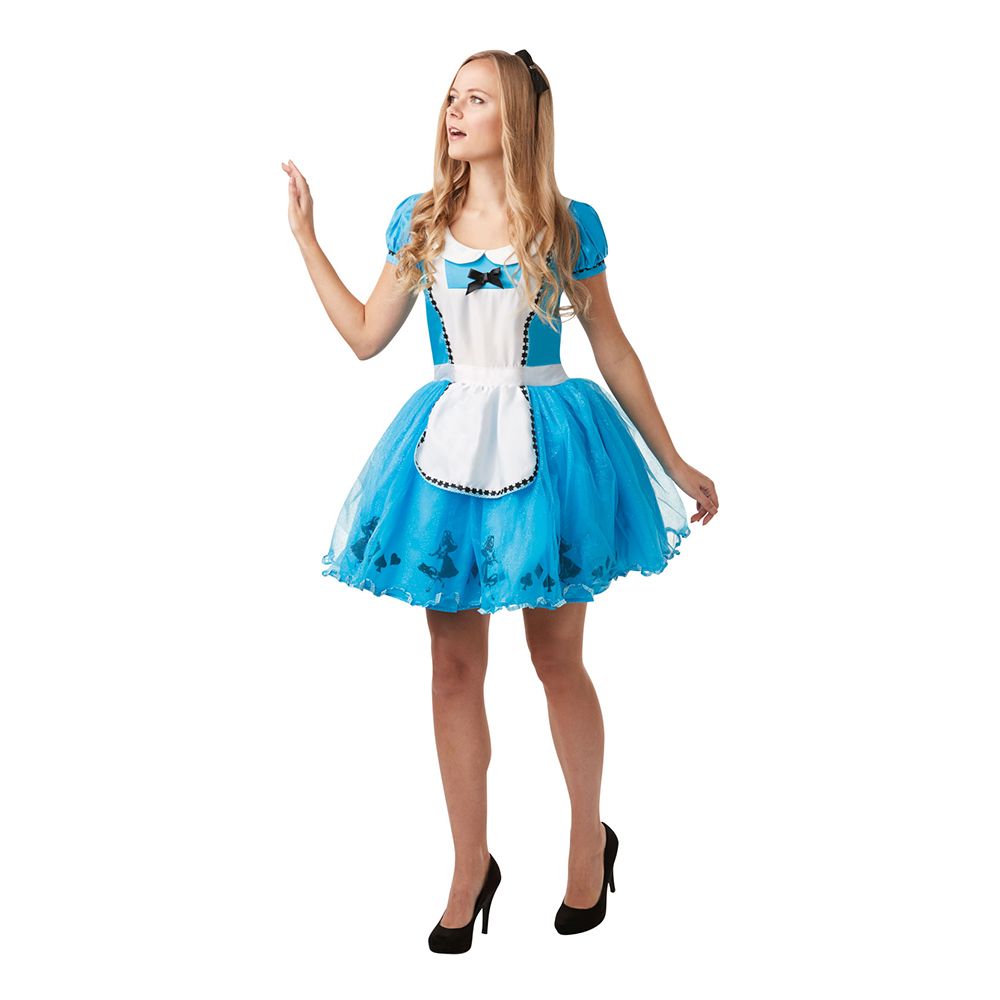 Alice i Eventyrland Kjole Kostyme