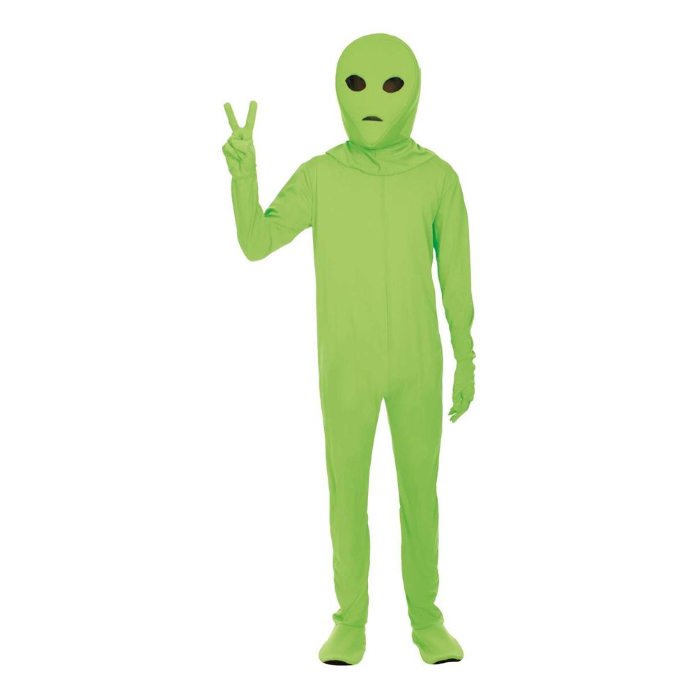 Alien Grønn Kostyme