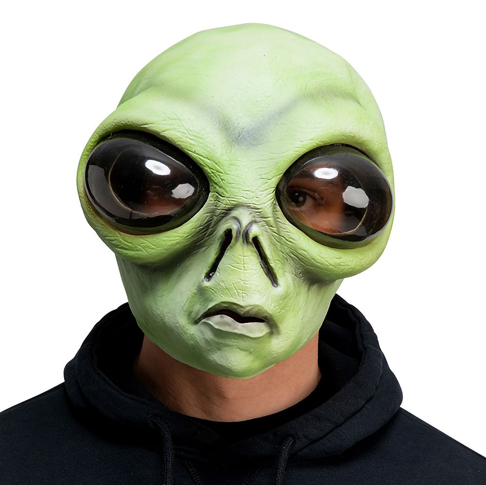 Alienmaske Grønn