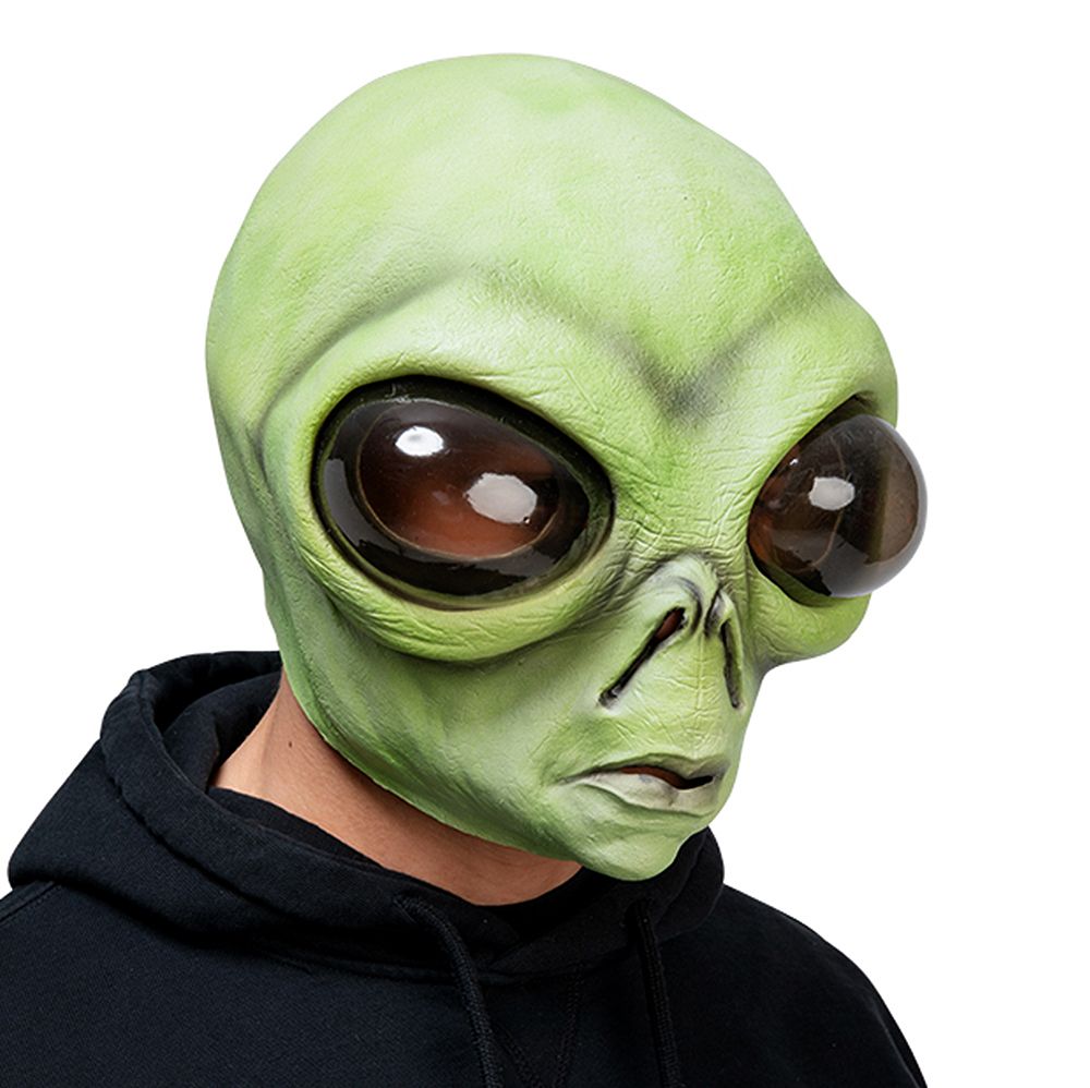 Alienmaske Grønn