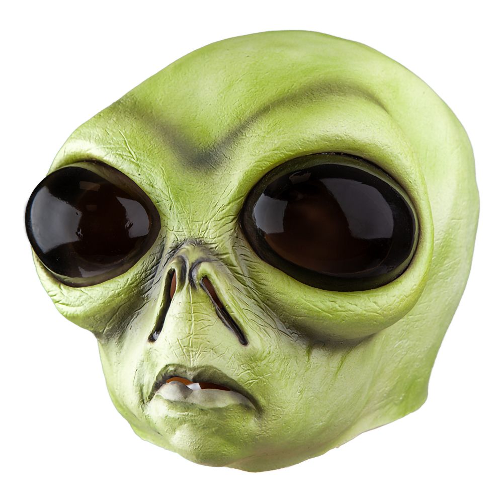 Alienmaske Grønn