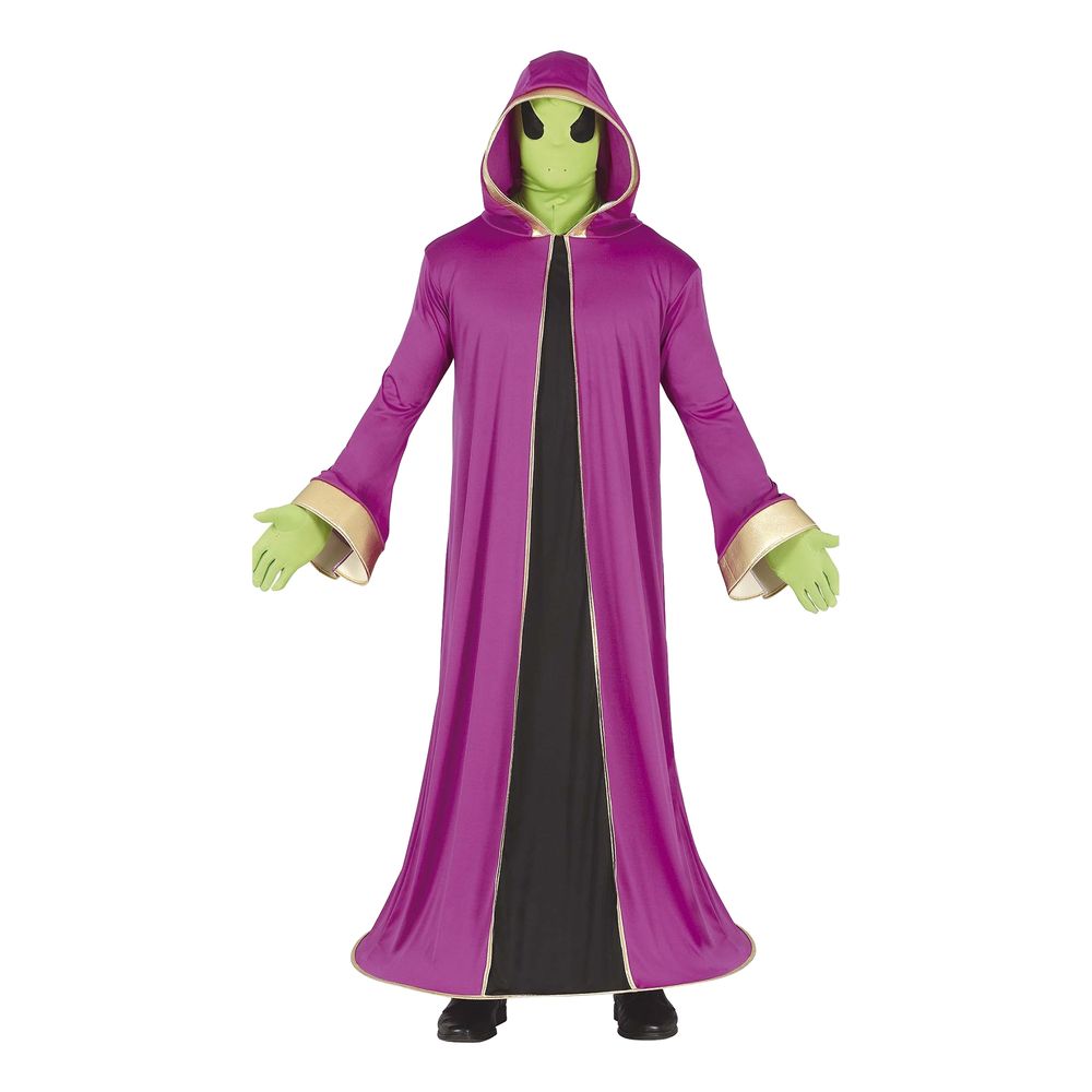 Alien med Kappa Maskeraddräkt