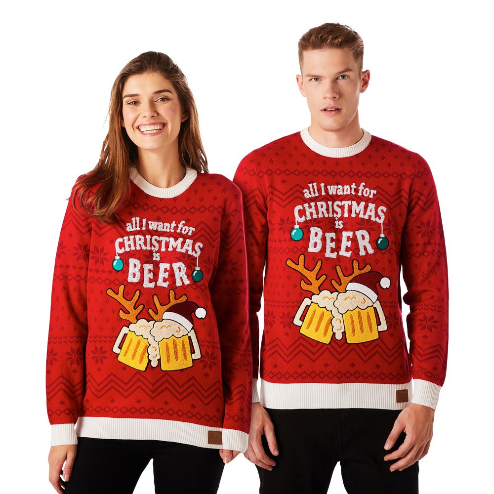 All I Want Is Beer Jultröja