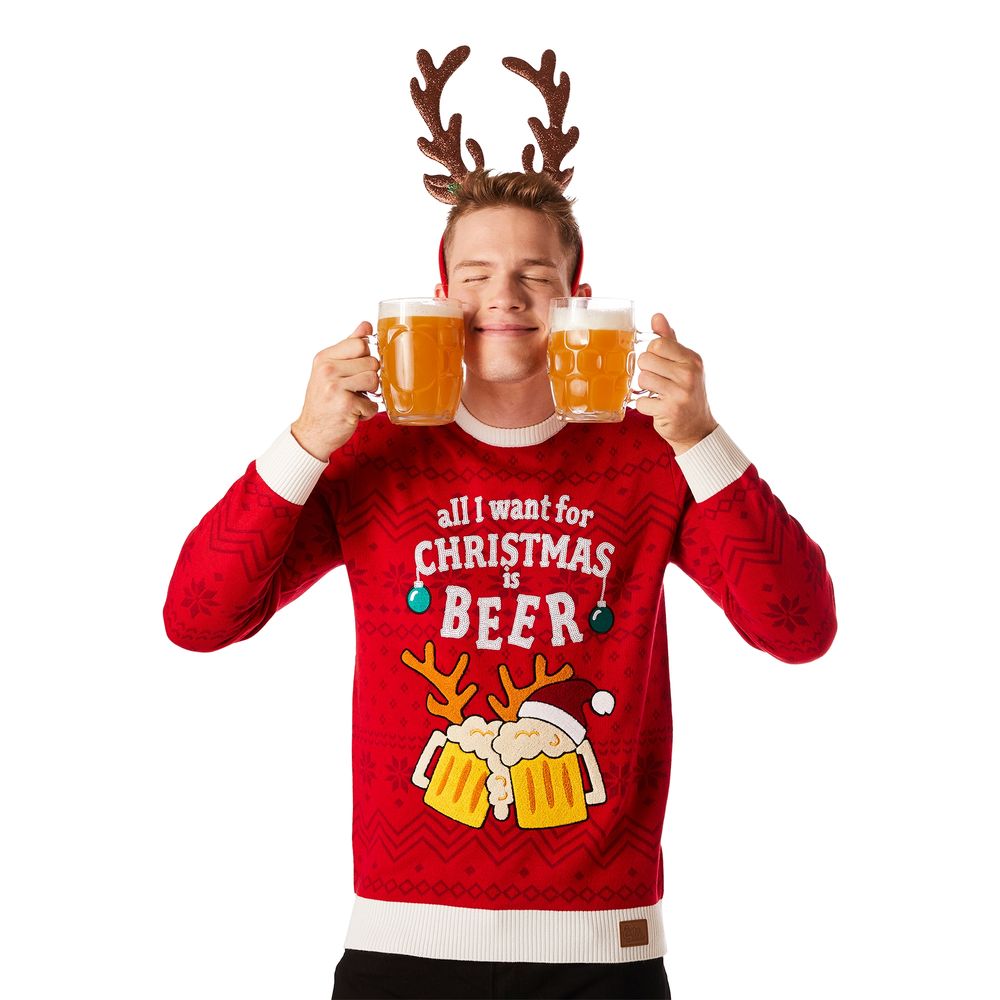All I Want Is Beer Jultröja