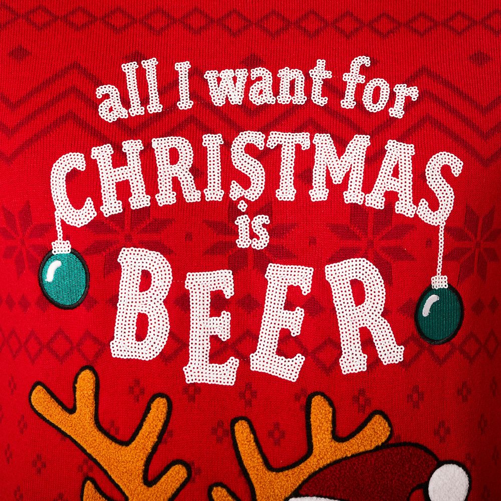 All I Want Is Beer Jultröja