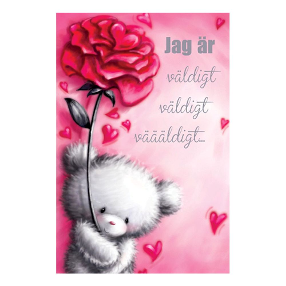 Ystävänpäiväkortti Väldigt...