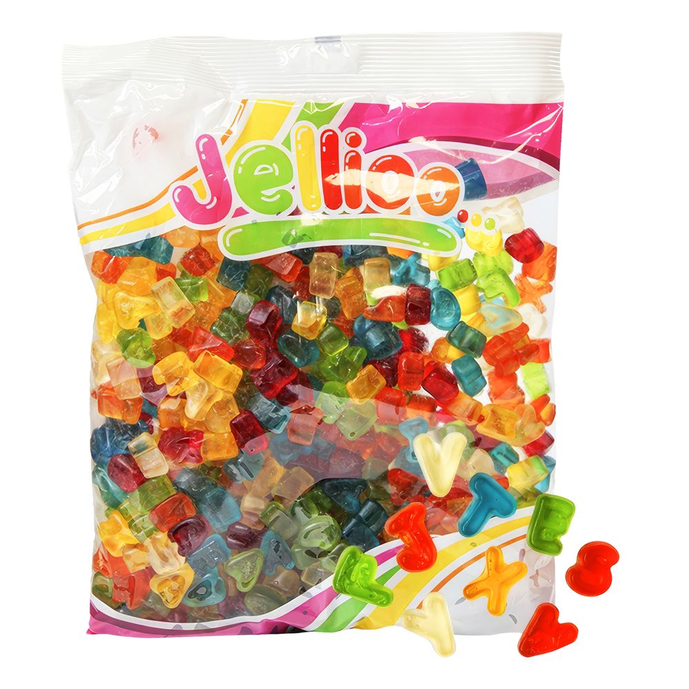 Jellioo Alphabet Storpack
