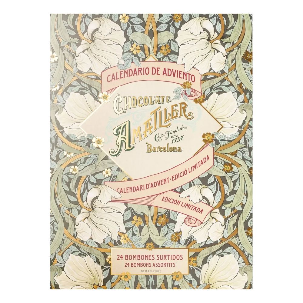 Amatller Romantik Chokolade Julekalender 2026