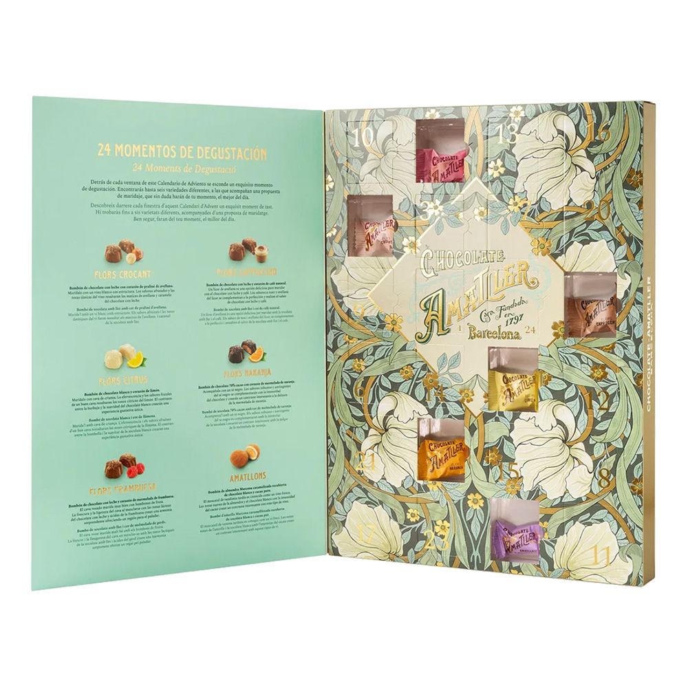 Amatller Romantik Chokolade Julekalender 2026