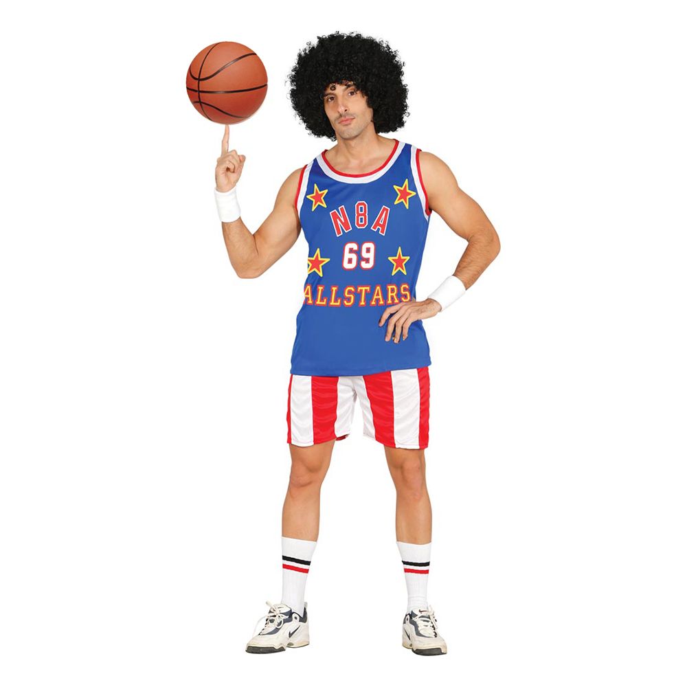 Amerikansk Basketballspiller Kostyme