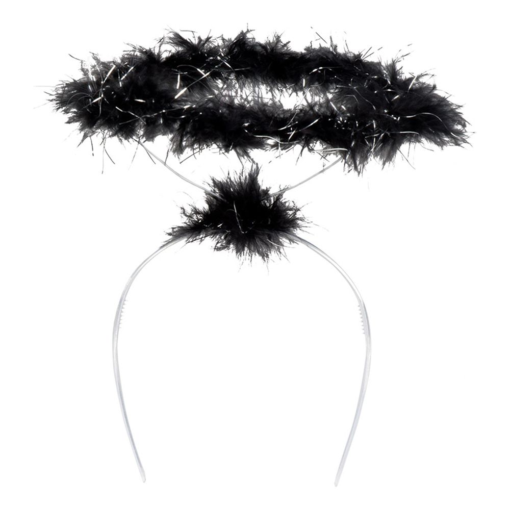 Engleglorie Sort med Glitter
