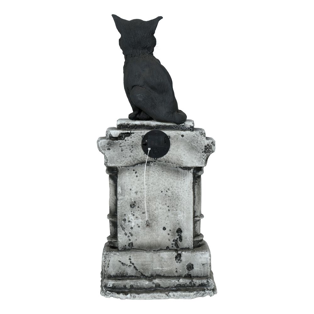 Animeret Gravsten med Kat Prop