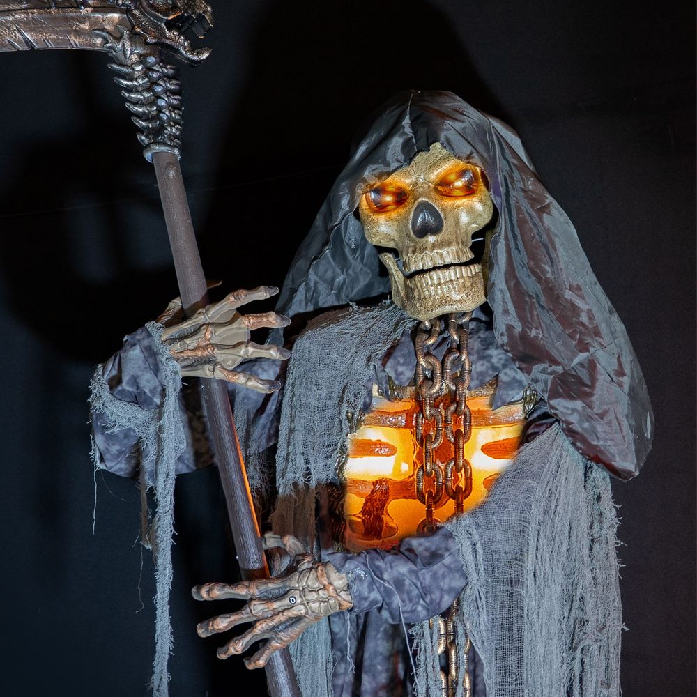 Animerad Grim Reaper med Lie Prop