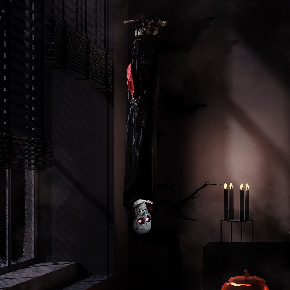 Animeret Vampyr Hængende Prop