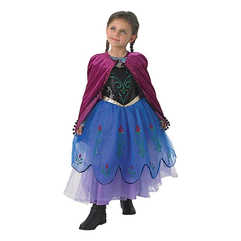 Anna Deluxe Børnekostume