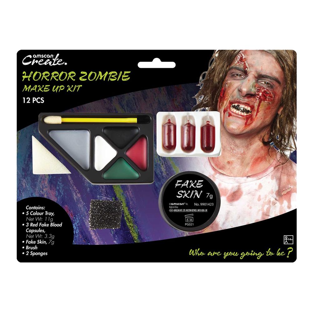 Sminkesæt Zombie med Blod