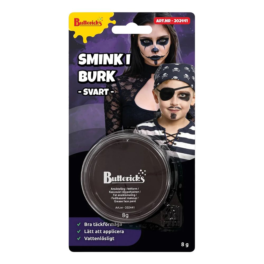 Kasvoväri Musta